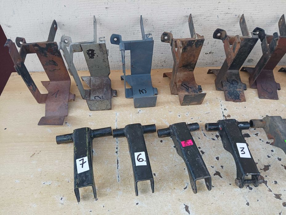 SHL - WFM - WSK - półki pod akumulator + mocowania silnika - (12.11)