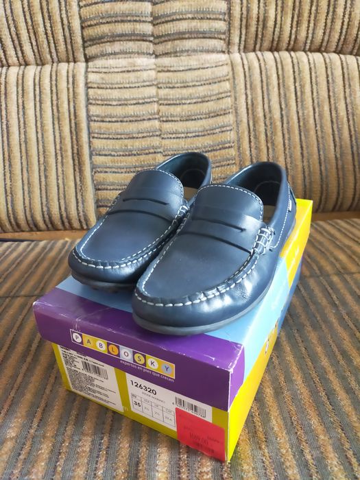 Взуття Макасіни 35 розмір (Для Хлопчика).