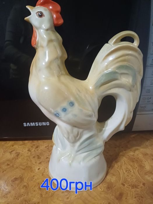 Півник кувшин статуетка