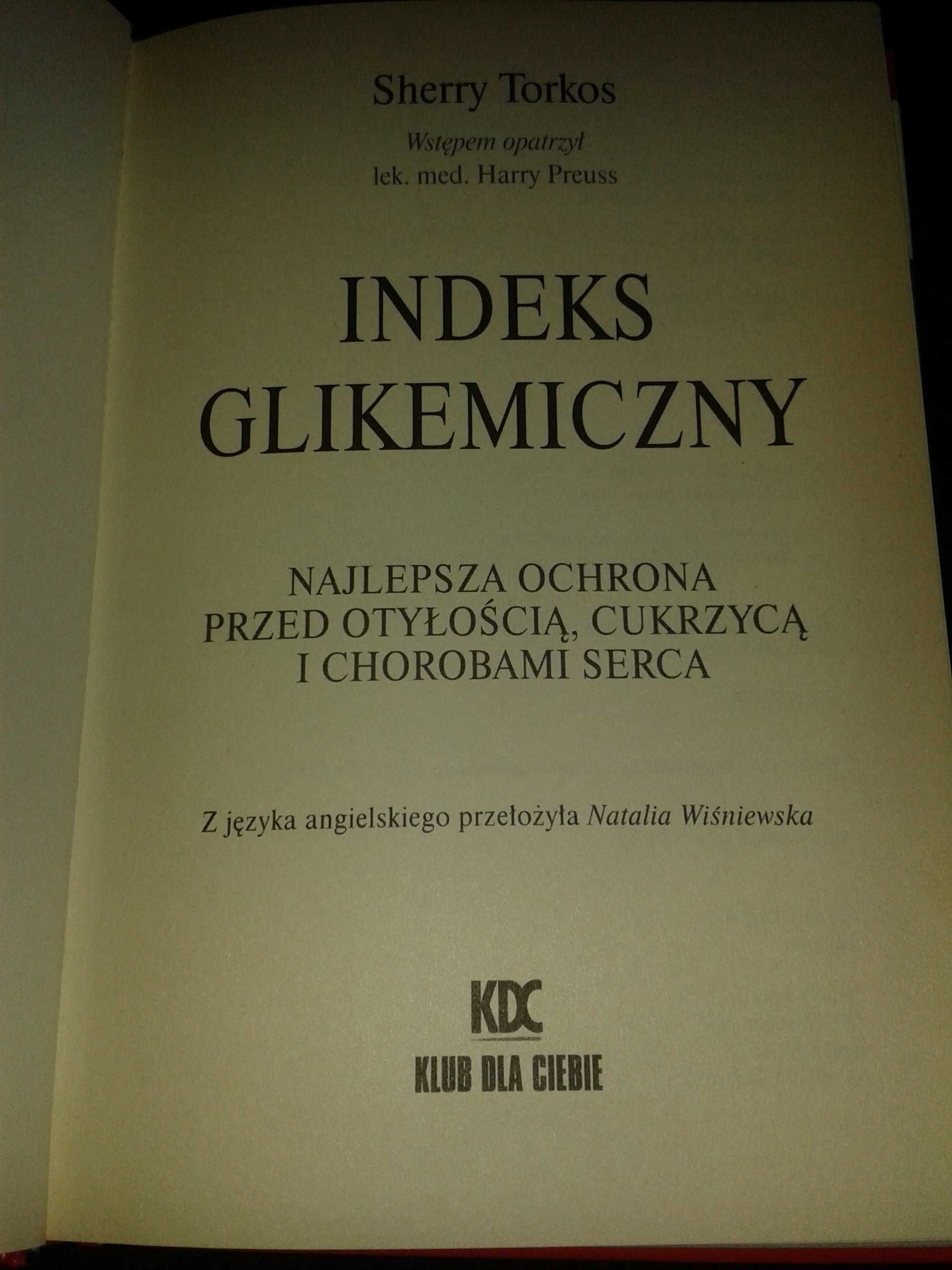 Indeks glikemiczny Sherry Torkos książka