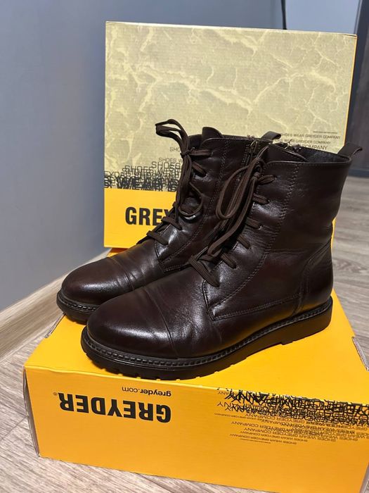 Шкіряні черевики Greyder