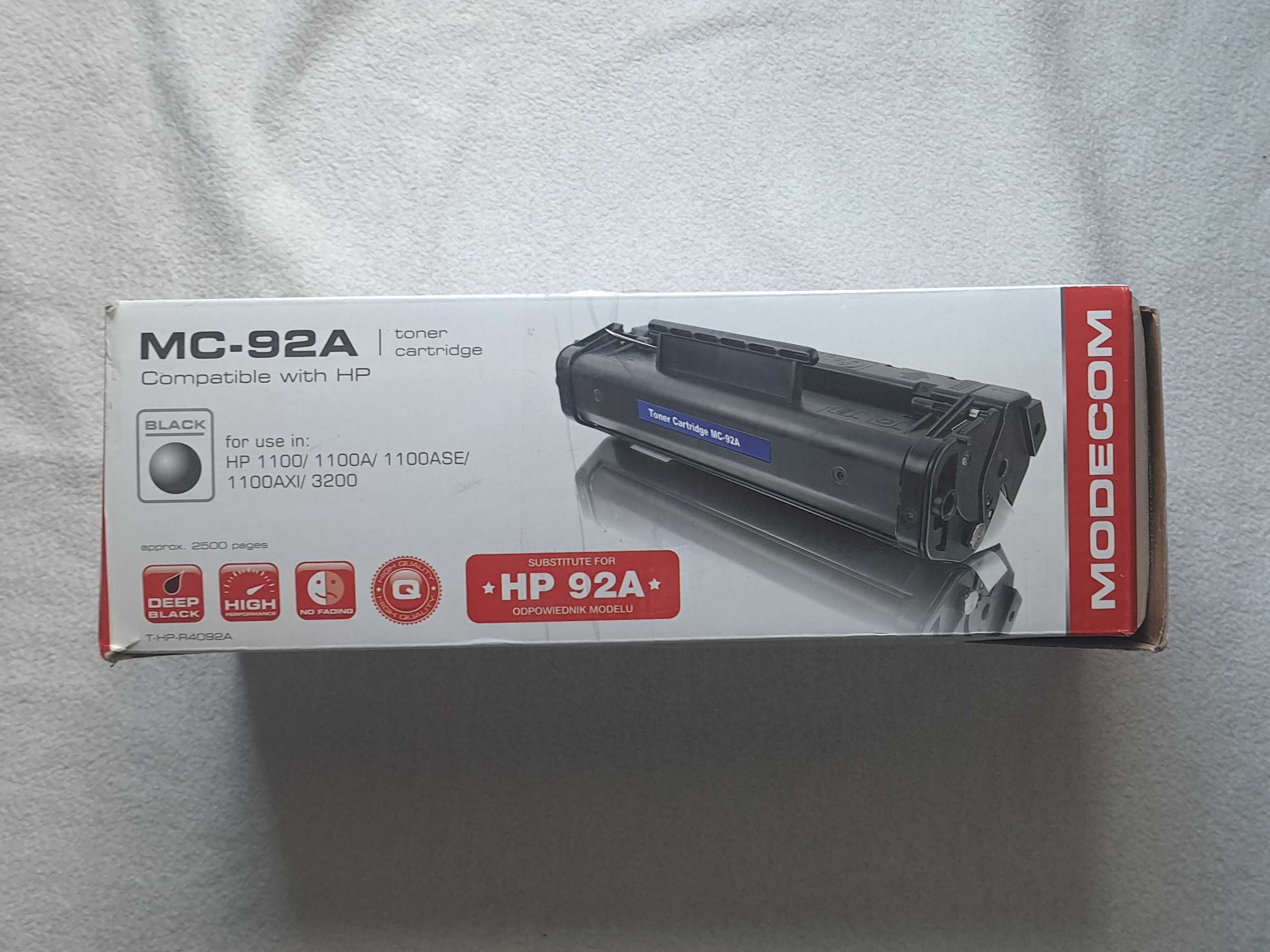 Toner Modecom MC-92A do HP 1100/1100A/1100ASE/1100AX/3200 - Czarny