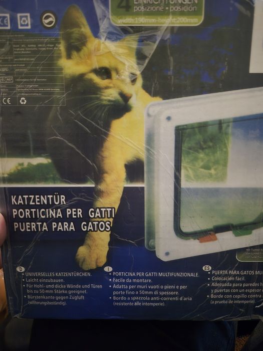 Nowe drzwiczki dla kota/psa
