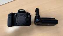 Canon 60D + Grip Newell (BG-E9) + akumulatory Newell LP-E6.