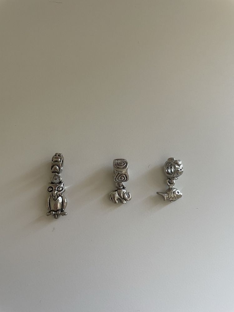 Pendentes com animais para pulseira
