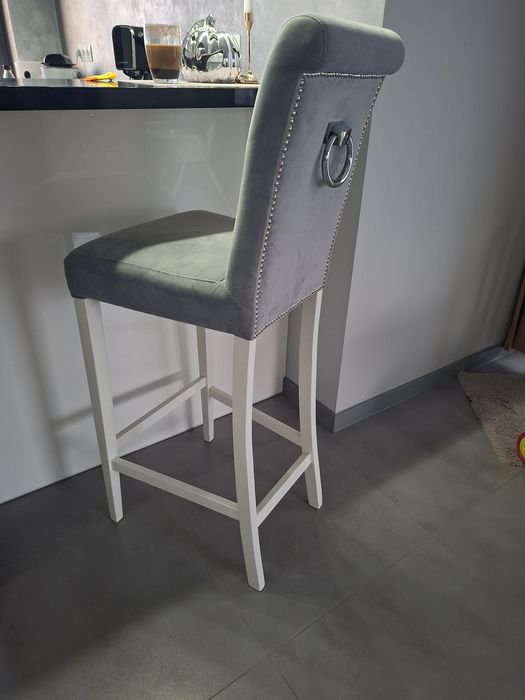 Hoker glamour krzesło do baru ,wysokiego blatu