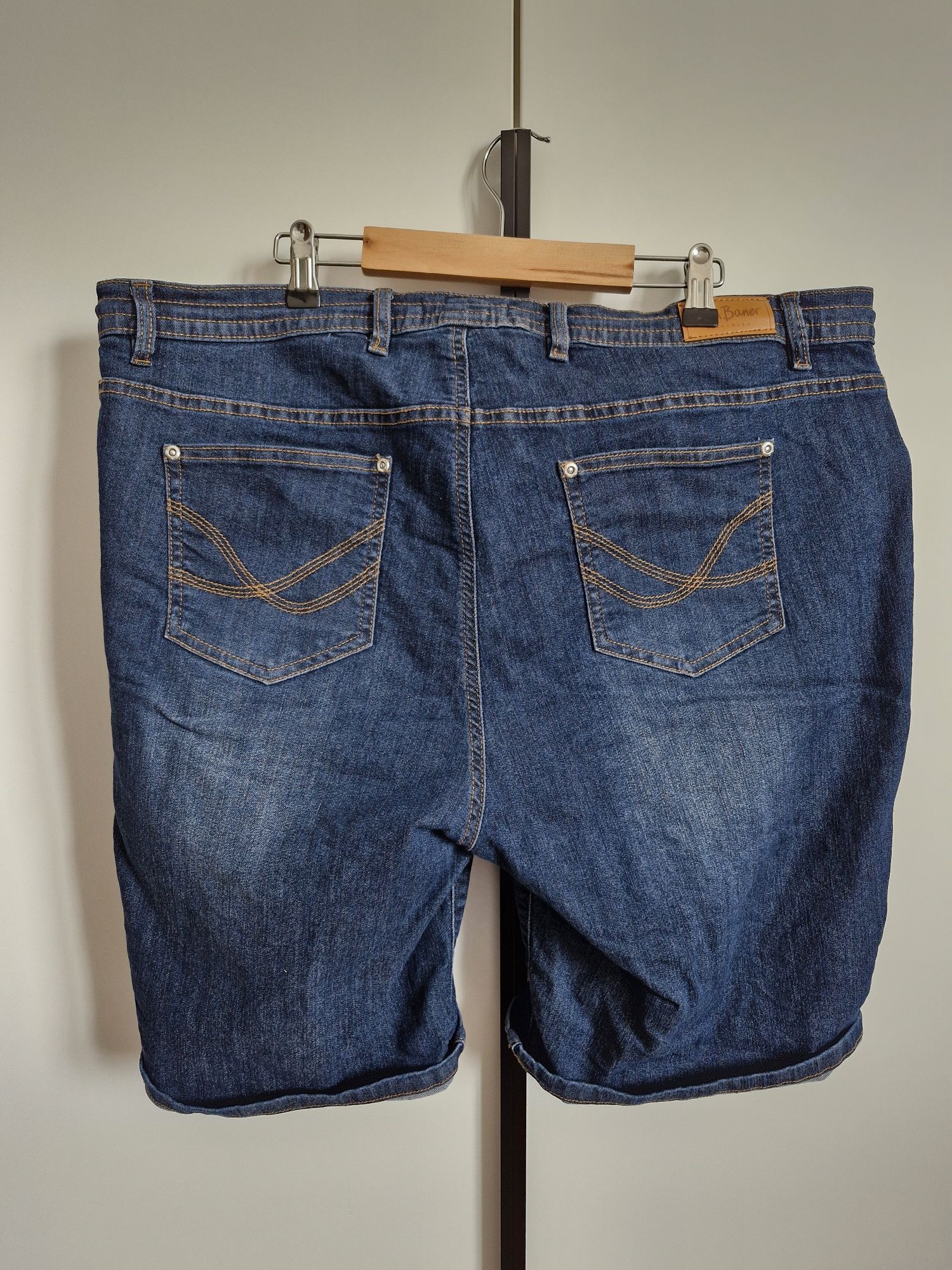 Spodenki szorty jeansowe Plus size Bonprix roz. 50