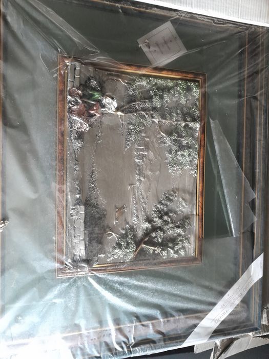 Quadros em prata de lei