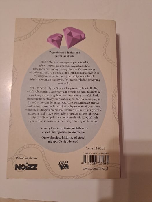 Książka rodzina monet skarb królewna