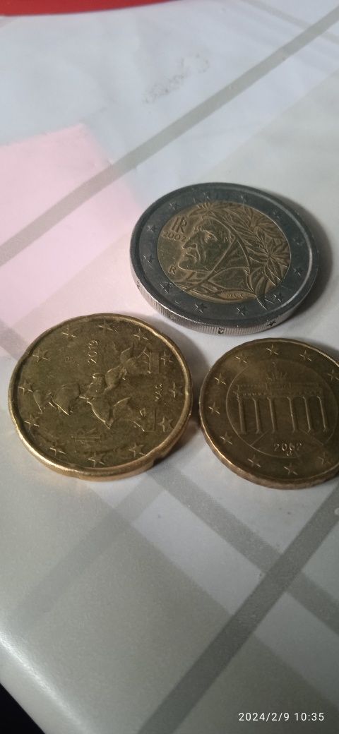 Moneta wizerunek indianin 2euro