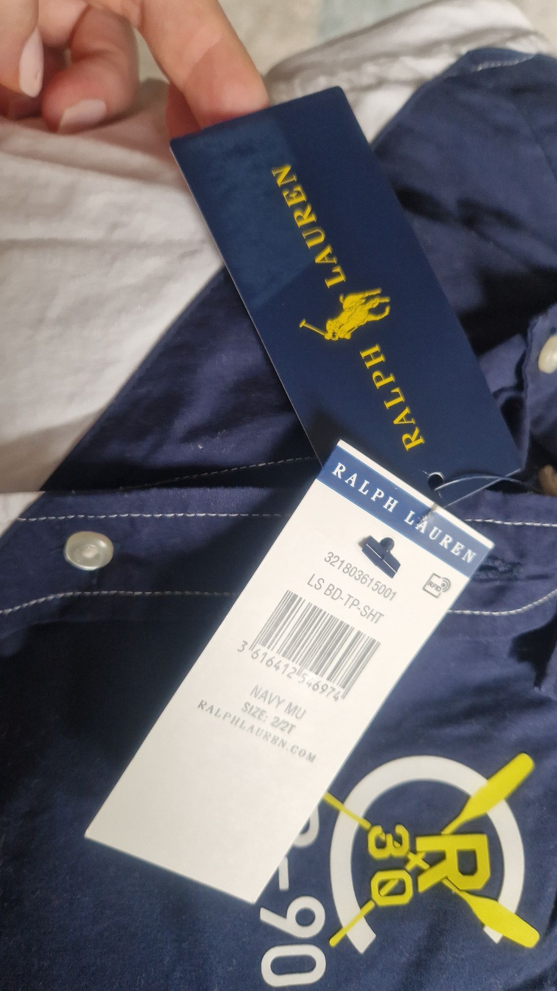 Koszula Ralph Lauren nowa z metką dla chłopca