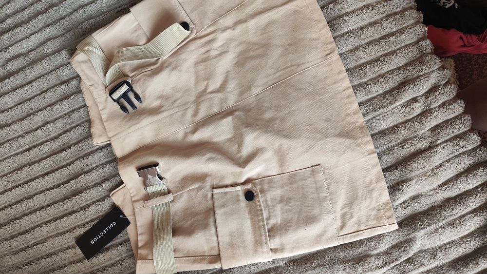 Юбка шорти бежева