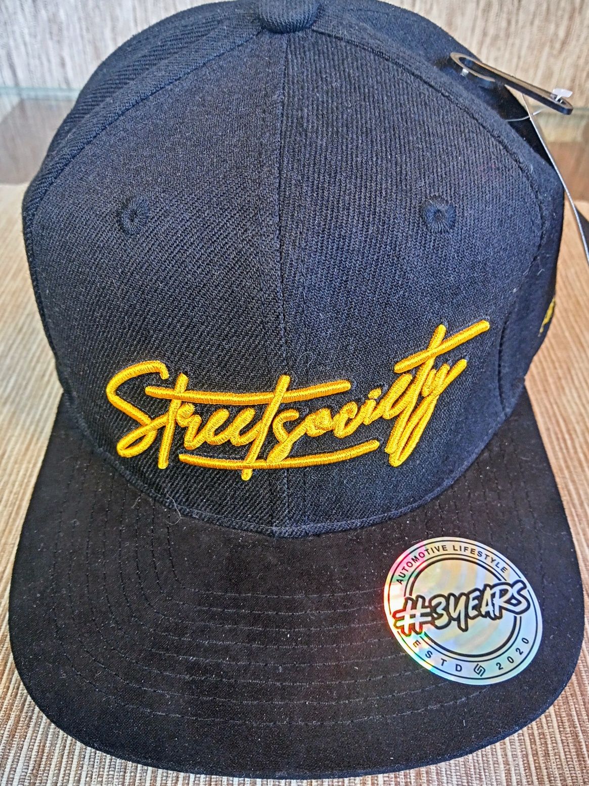 Nowa oryginalna czapka z daszkiem Street Society #3years Snapback