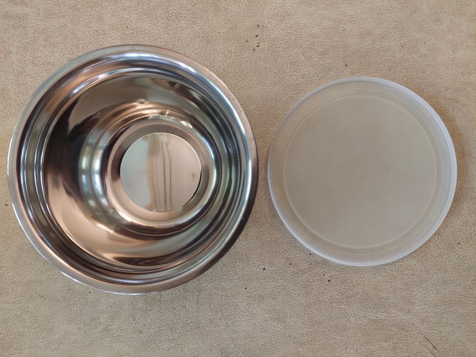 Судок, миска из нержавейки с крышкой 0.5л Ernesto