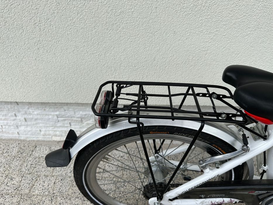 Rower PUKY SKYRIDE - koła 20, aluminiowy, 3 biegi, kontra, prądnica