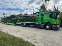 Scania P440 LOHR  SCANIA P440 euro 5 autotransporter lohr lora 2013 rej