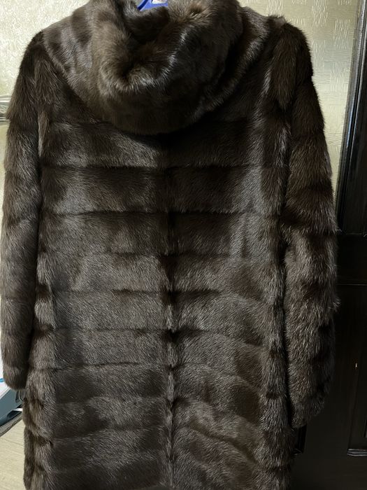 Норковая шубка трансформер, розмір М (46-48)