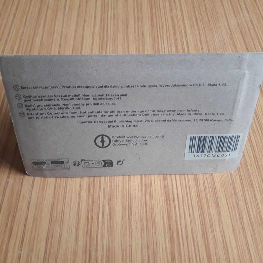 FSO Polonez Truck Legendy FSO Kultowe auta PRL 1/43 Deagostini NOWY