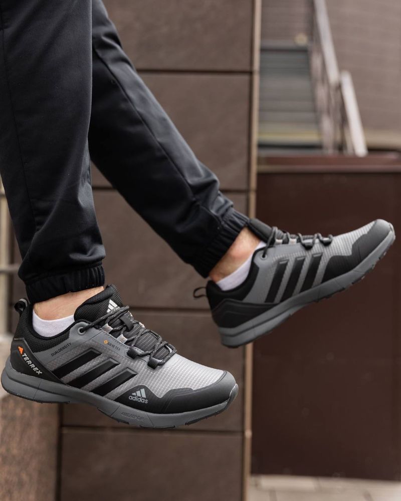 Чоловічі кросівки адідас терекс Adidas Terrex Light GTX Grey Black