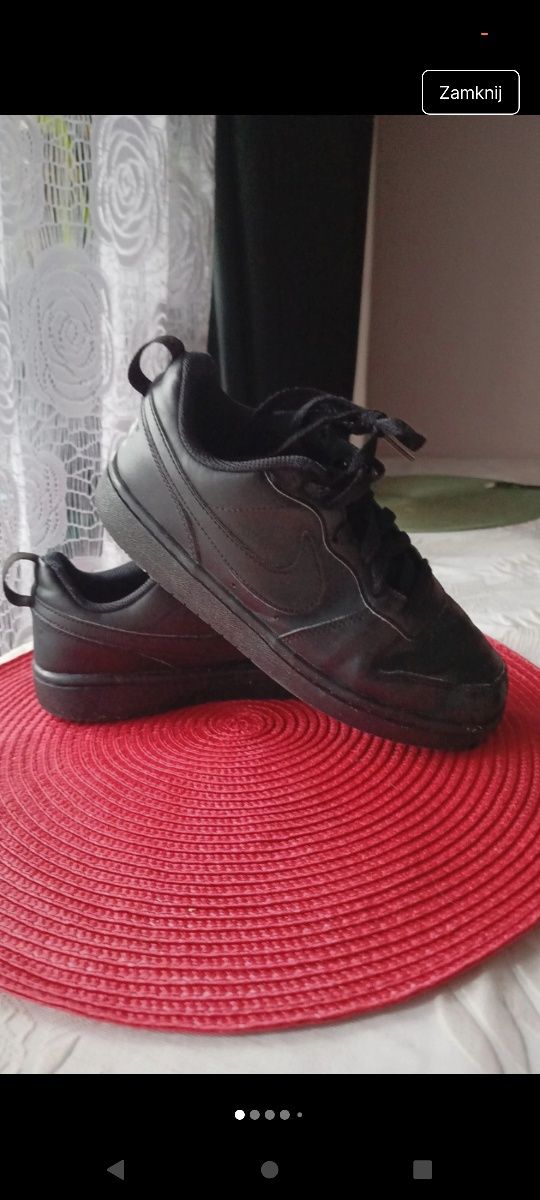 Nike czarne adidasy