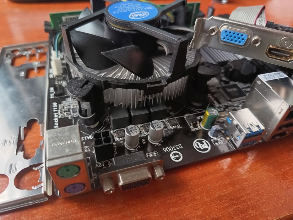 Zestaw płyta główna procesor Intel RAM grafika plus GRATIS