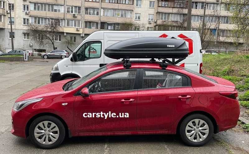 Автобокс Thule на крышу Pacific S M L Sport 780 200 100 черный матовый