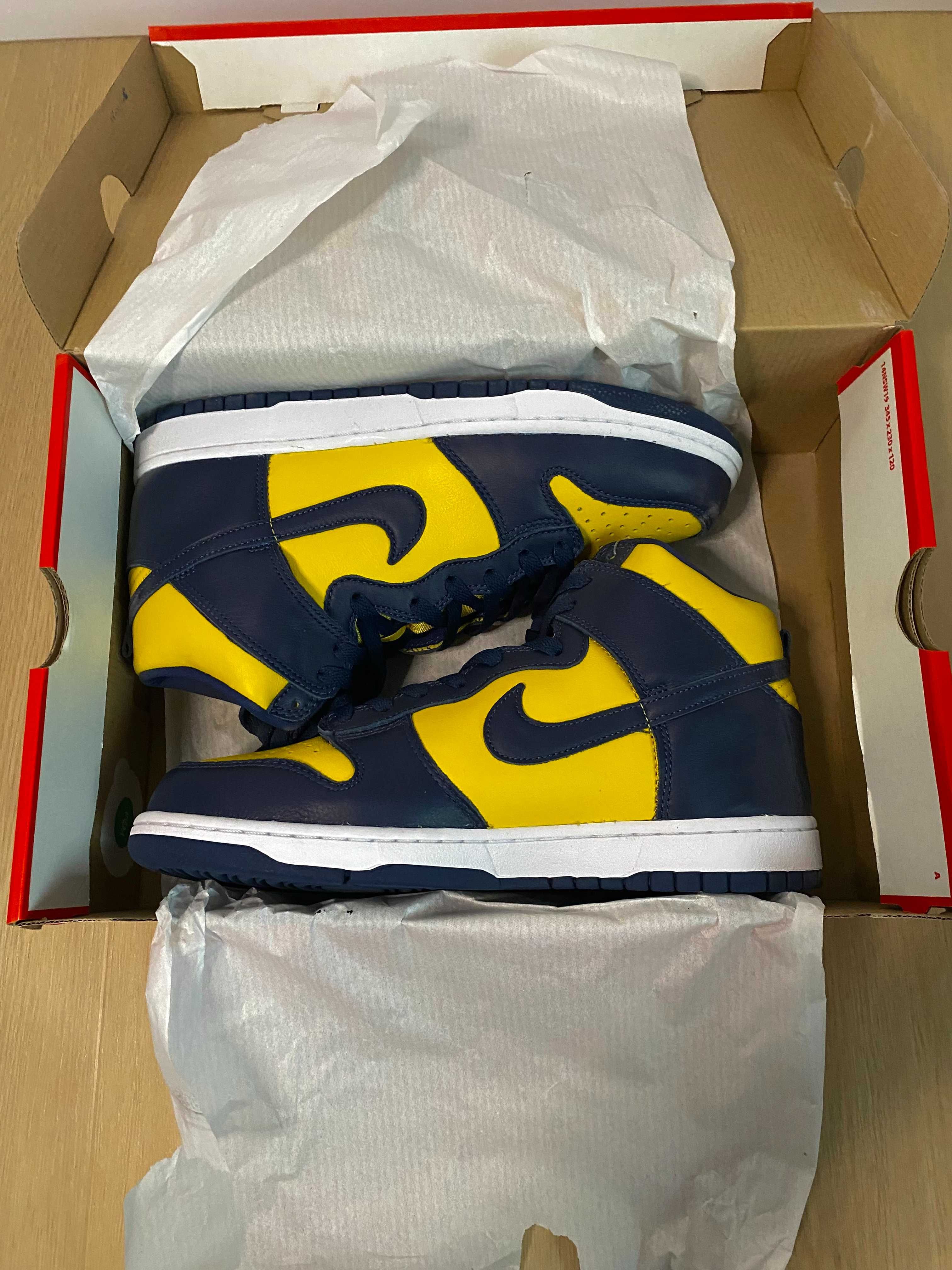 Nike Dunk High Michigan (2020) | 43