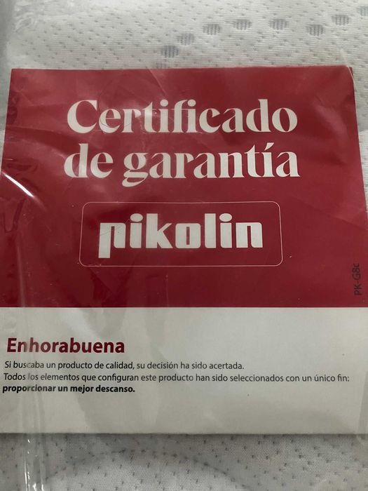 Colchão de berço ergonómico em espuma viscoelástica - Pikolin