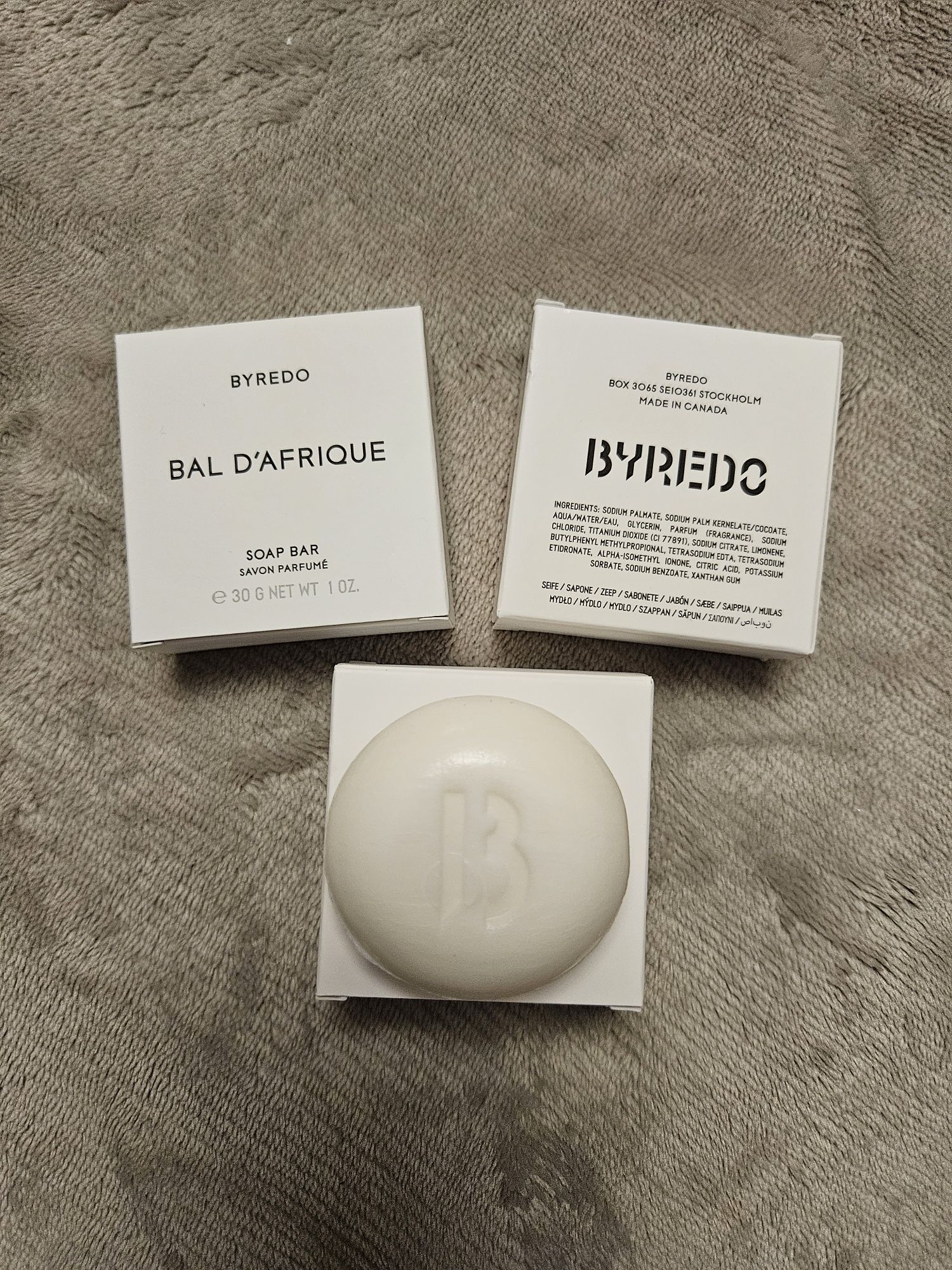 Mydełka Byredo Bal D'Afrique 30g komplet 3 szt.