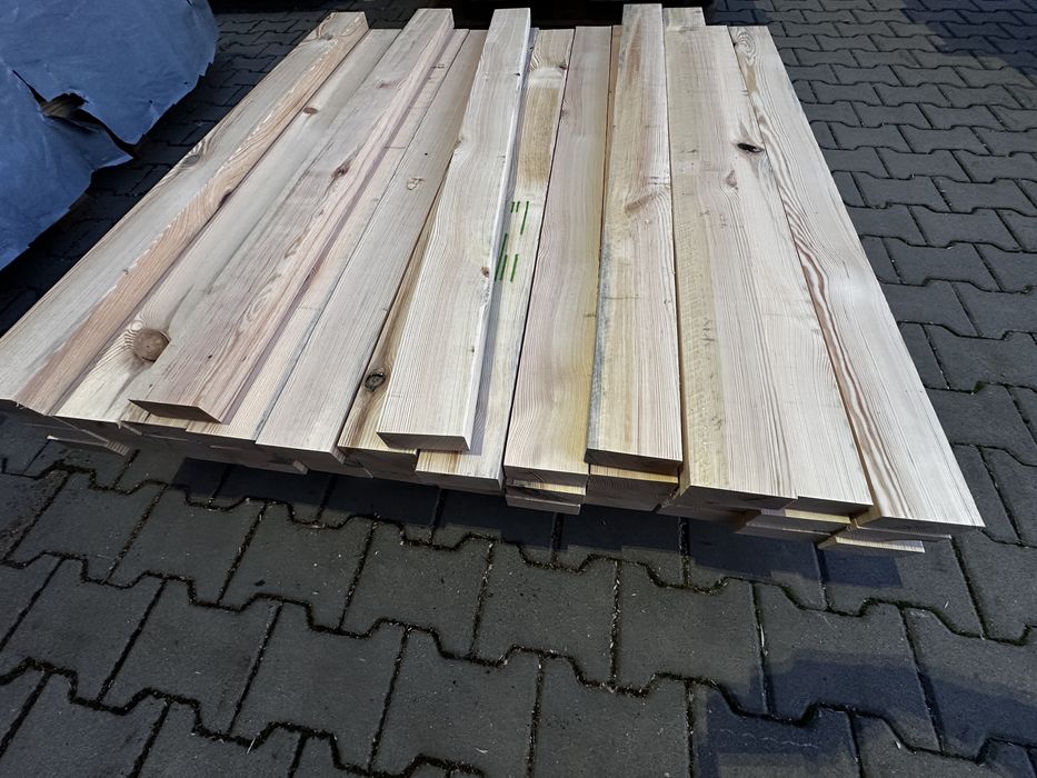 Grube heblowane deski ( 122 x 9 x 3,6 ) 40szt