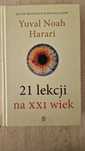 Książka Y. N. Harari "21 lekcji na XXI wiek".