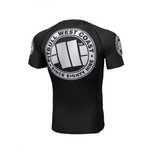 PIT BULL RASHGUARD RASH shortsleeve hill logo KLASYK