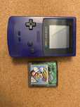 Nintendo Color granatowa plus gra wario