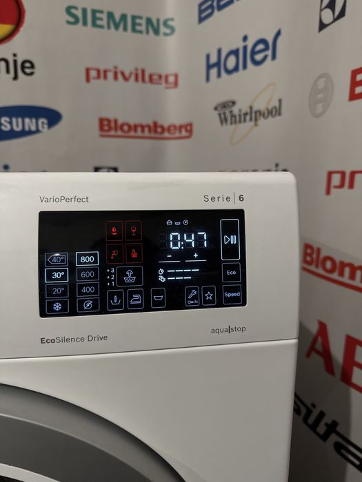 Пральна машина/ стиралка Bosch Serie 6 WAT28530 2020р. 8кг/ техніка бу