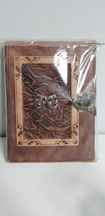 Блокнот / Скетчбук ручної роботи з натуральної шкіри з Туреччини