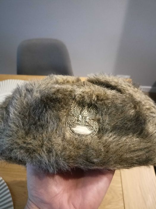 Czapka futrzana oficerska wojsk lądowych wzór 414/MON rozmiar 58