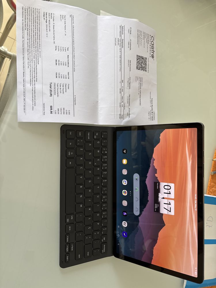 Samsung Galaxy Tab S9 128GB + Teclado