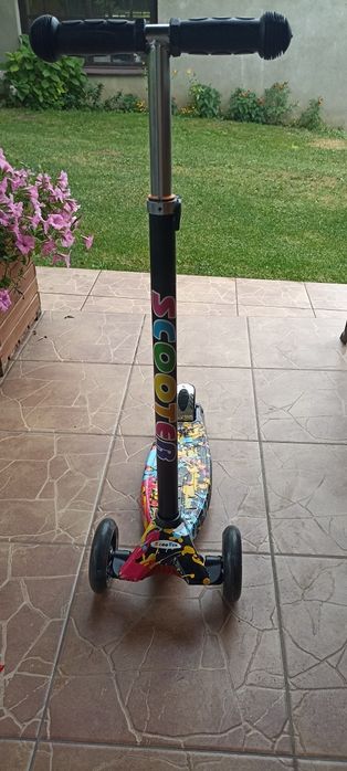 Hulajnoga dziecięca trój kołowa balansowa