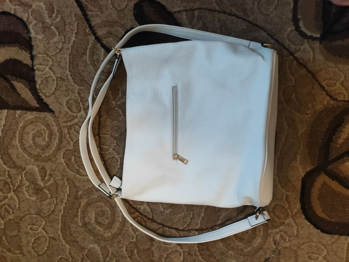 torebko- plecak  biały