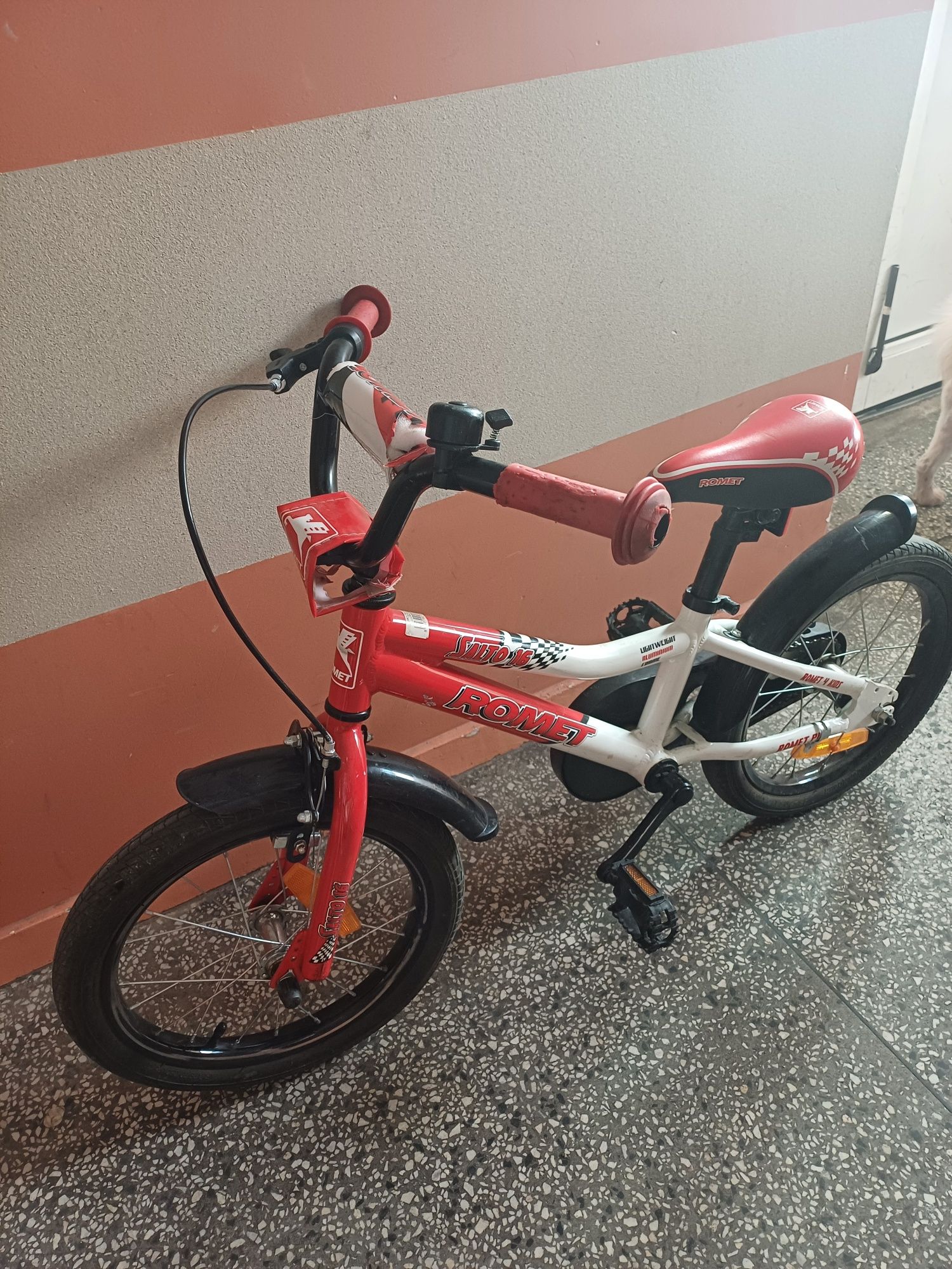 Rower dla dziecka kółka 16 firma Romet