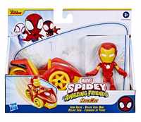 spidey and his amazing friends spidey i super-kumple iron man pojazd