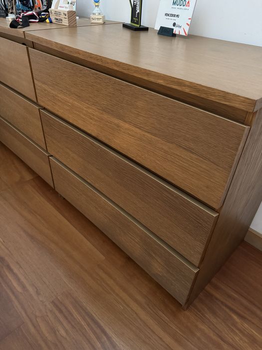 Cómodas MALM 3 gavetas