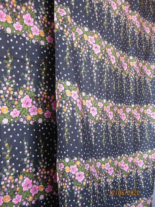 Ткань Х/Б, ситец, летняя, костюмно-плательная СССР 0,91 м.х 6 м.СУПЕР!