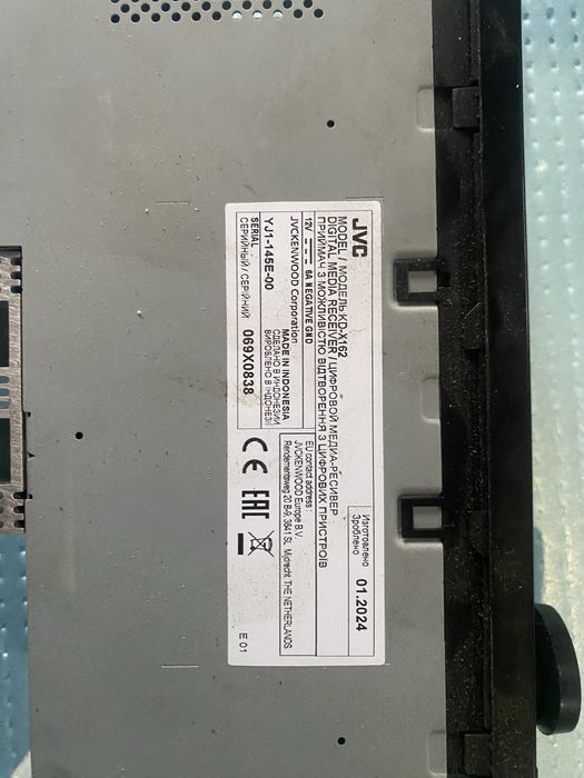 Магнитола JVC в отличном состоянии