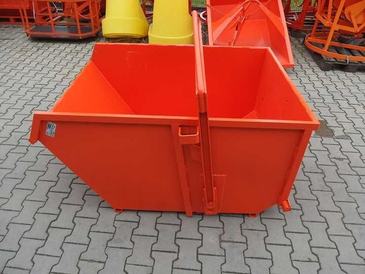 Pojemnik zbiornik dźwigowy samowyładowczy do betonu gruzu PR 0,75-2L