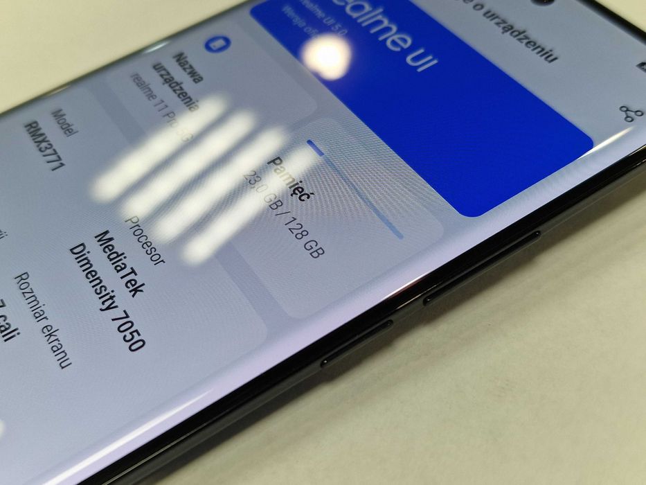 Realme 11 PRO 5G Dual SIM/ 8GB/ 128GB/ Astral Black/ Grade A