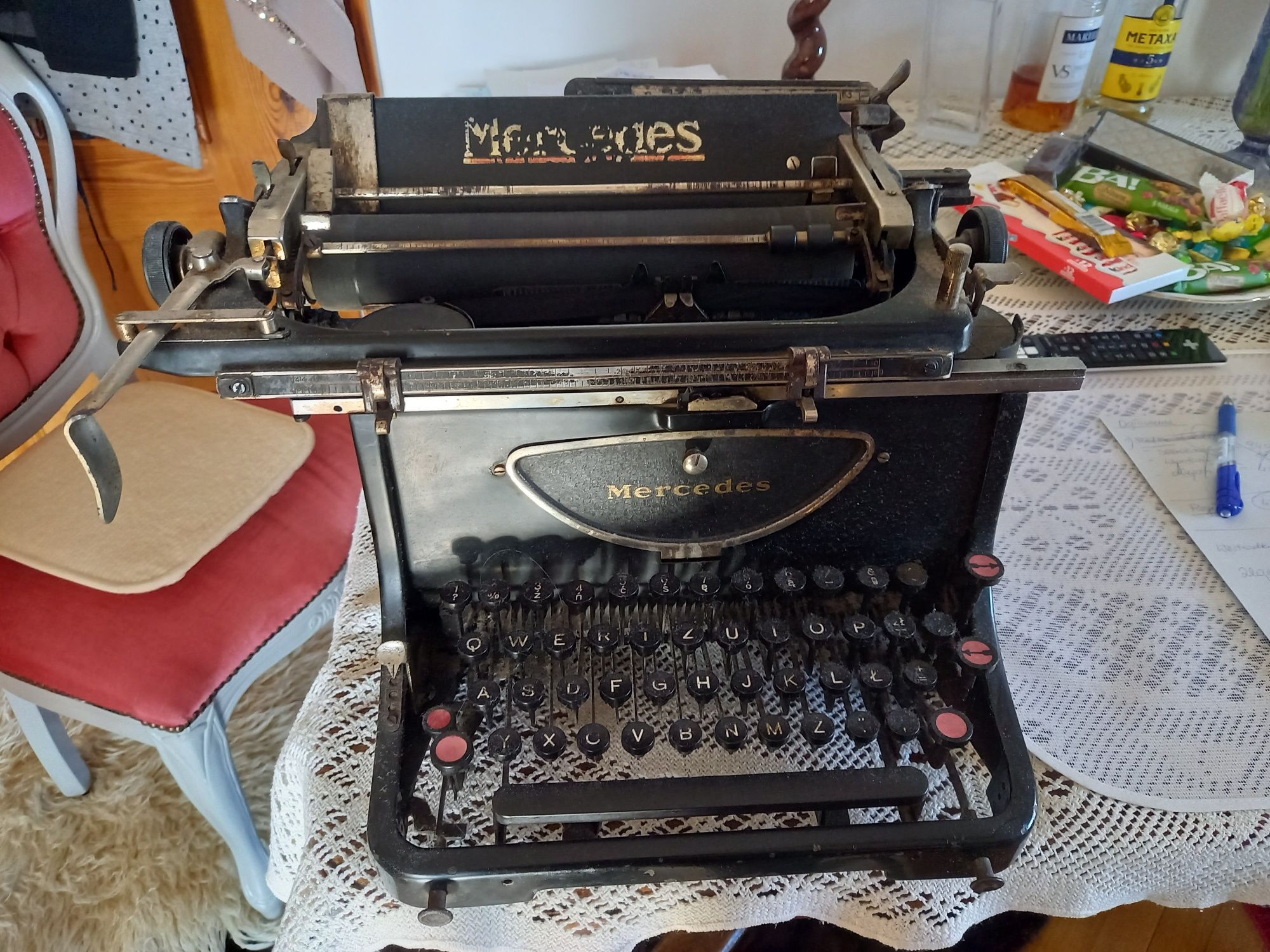 Maszyna do pisania mercedes