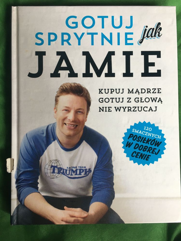 Książka kucharska Gotuj sprytnie jak Jamie Oliver