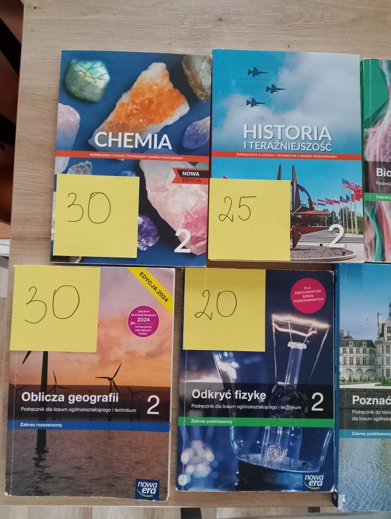 Książki do liceum/technikum klasa 2