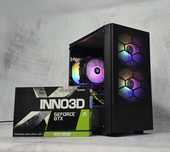 Ігровий ПК комп'ютер Ryzen 5 3600 16Gb/NVME 512Gb GTX 1660 Super 600W